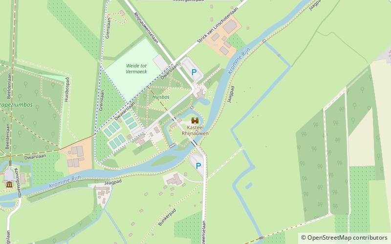 Rhijnauwen location map