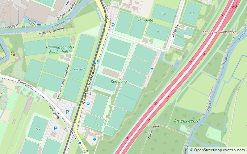 Sportpark Maarschalkerweerd location map