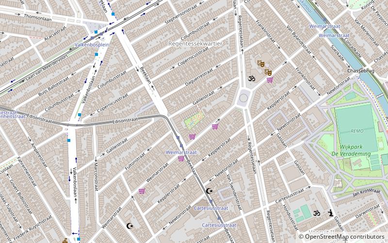 emmas hof the hague location map