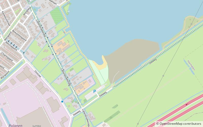 strand cattenbroek woerden location map