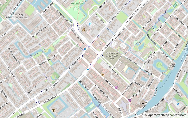 Leidschendam location map