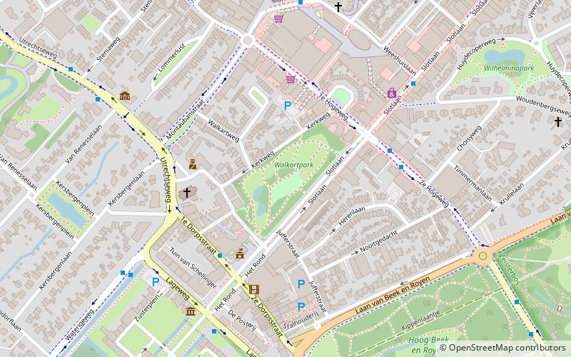 walkartpark zeist location map