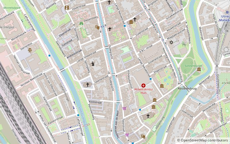 Morren Galleries location map