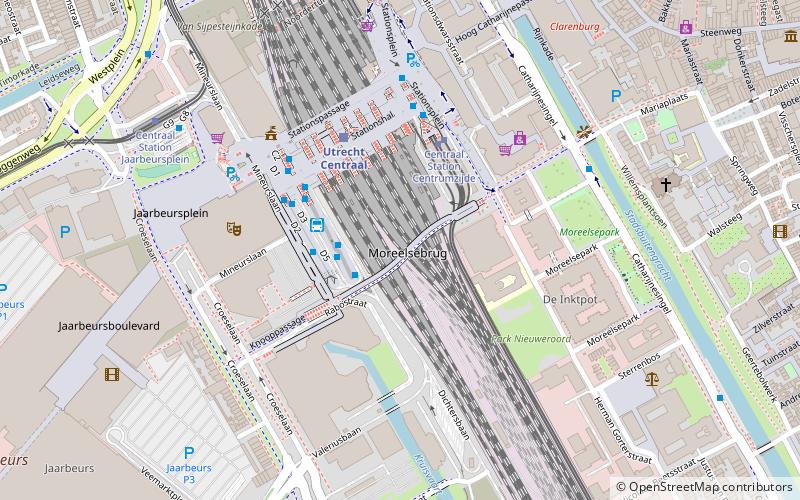 Moreelsebrug location map