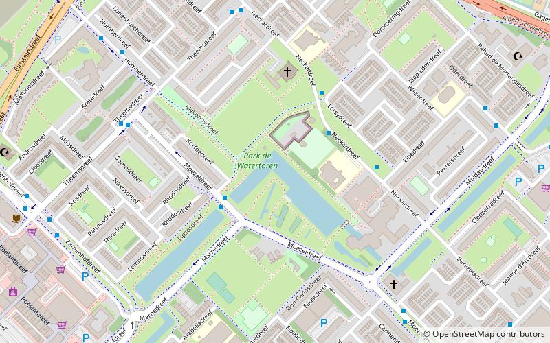 Park de Watertoren location map