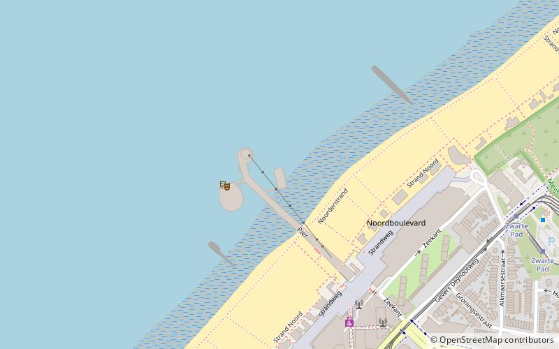 SkyView de Pier location map