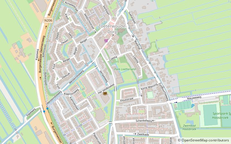 Zoeterwoude-Dorp location map
