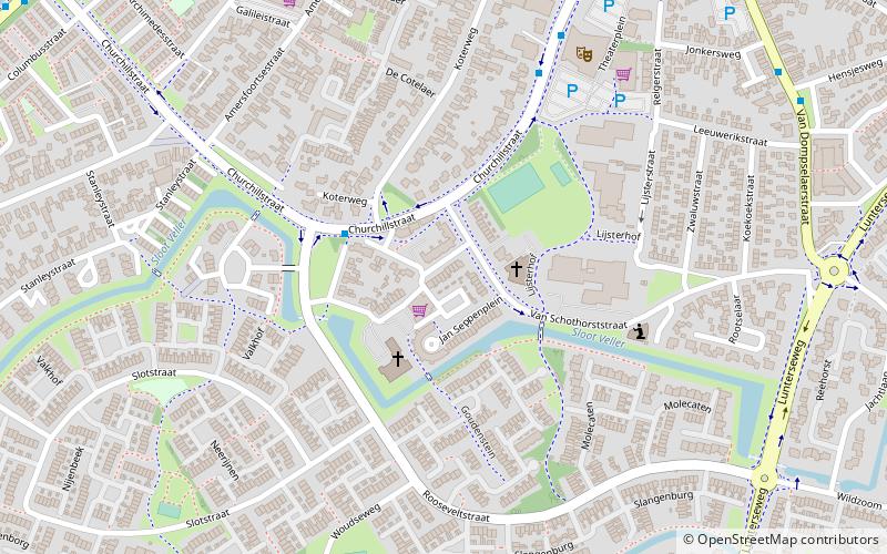 De Hoeksteen location map