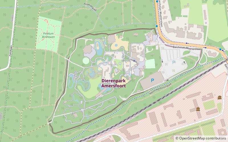 DierenPark Amersfoort location map