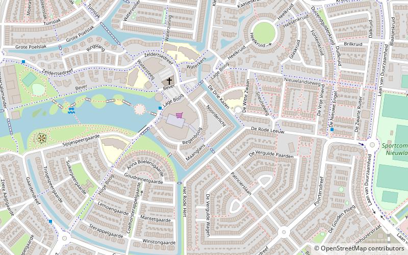 nieuwland amersfoort location map