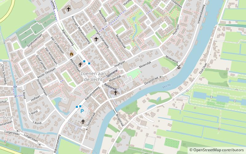 loenen kronenburg loenen aan de vecht location map