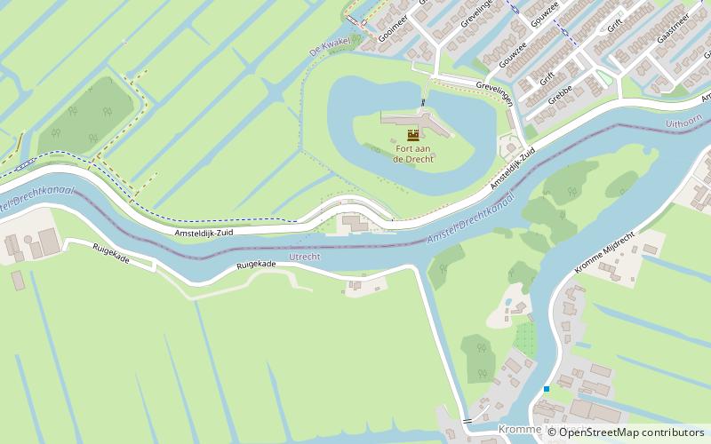 Uithoornse Roei- Kanovereniging Michiel de Ruyter location map
