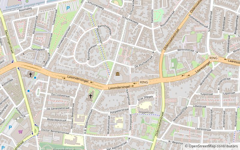 Rijksmuseum Twenthe location map