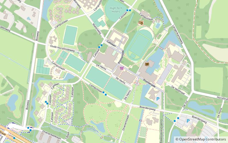 Universität Twente location map