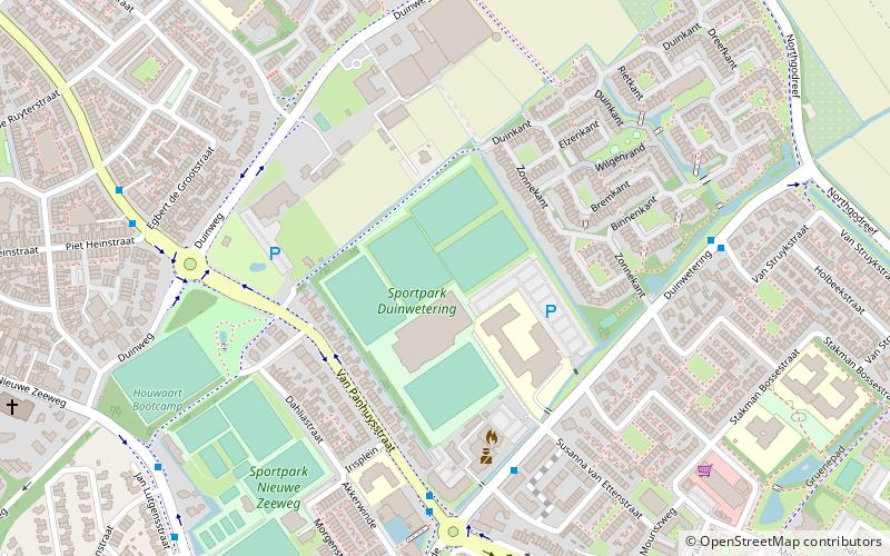 sportpark duinwetering noordwijk location map