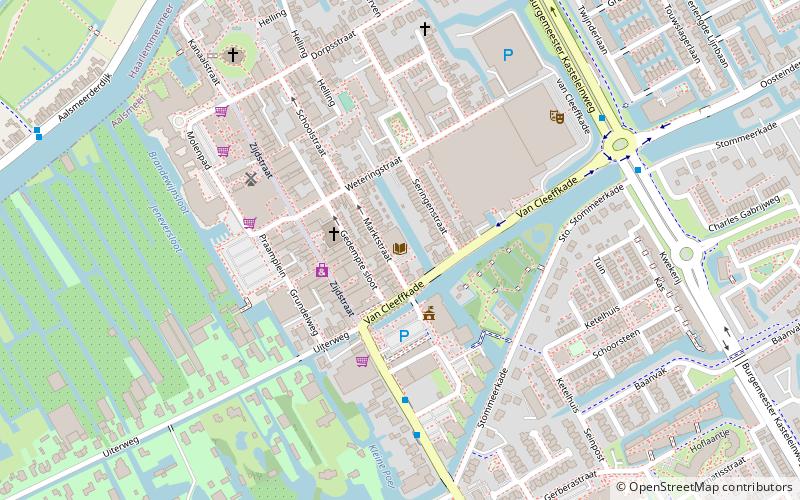 amstelland bibliotheken aalsmeer location map