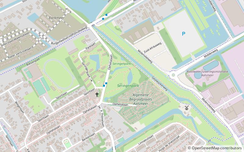 seringenpark aalsmeer location map