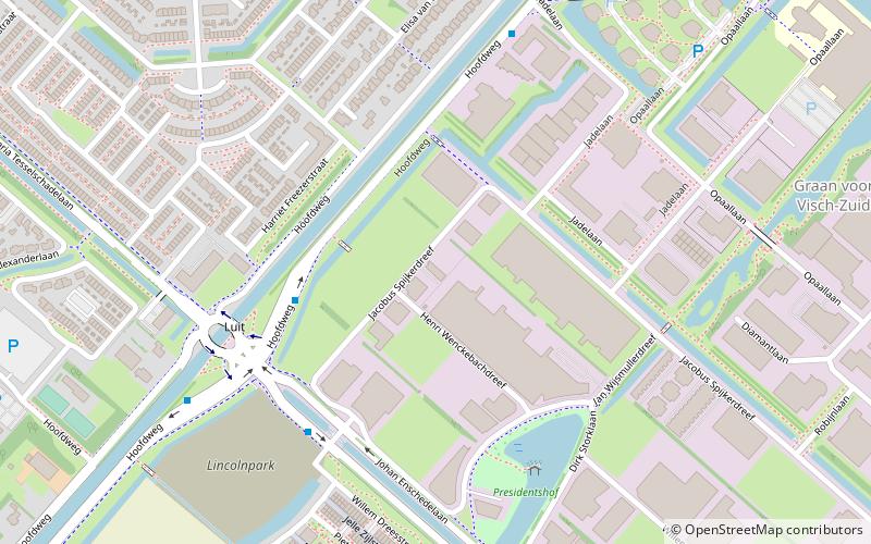 Ambulance Amsterdam - Kennemerland location map