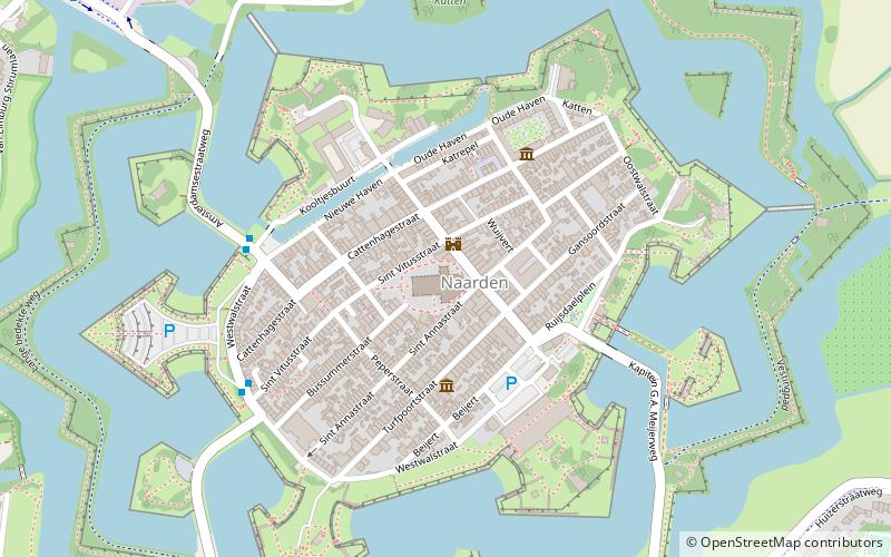 Grote Kerk Naarden location map
