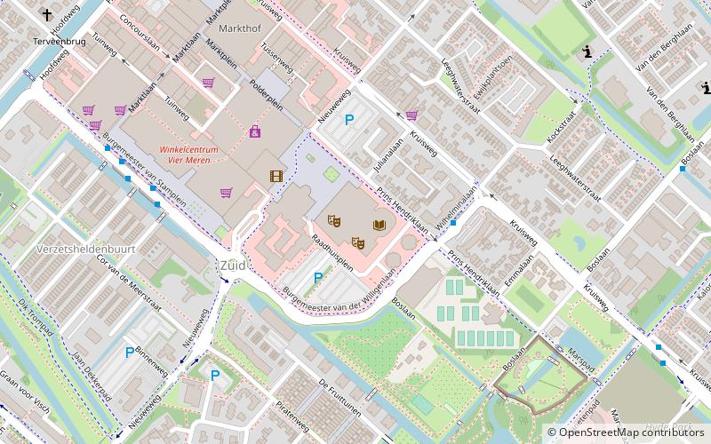 Cultuurgebouw location map