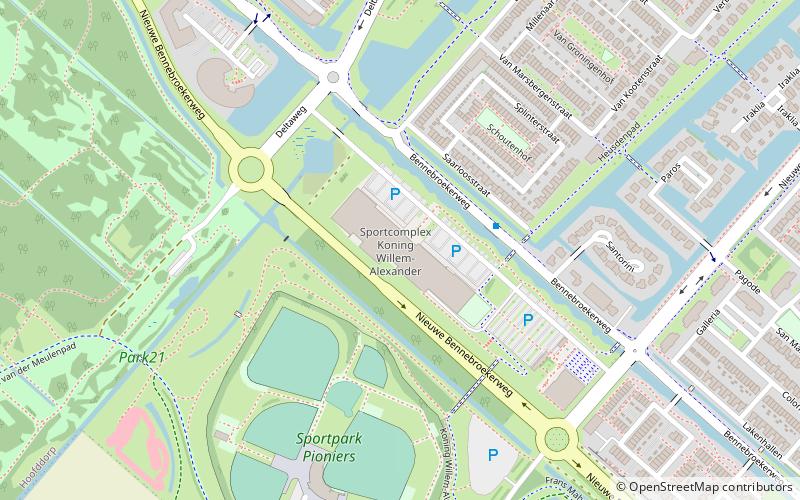 Sportcomplex Koning Willem-Alexander location map