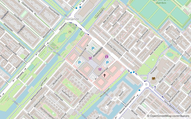 Winkelcentrum Floriande location map
