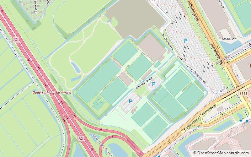 Sportpark De Toekomst location map