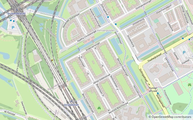 venserpolder amsterdam location map