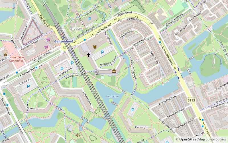 bijlmermuseum amsterdam location map