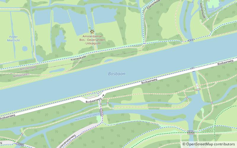 Bosbaan location map