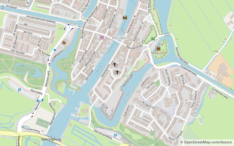 grote of st nicolaaskerk muiden location map