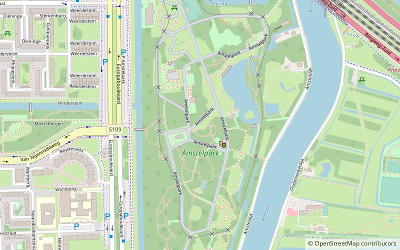 Amstelpark location map