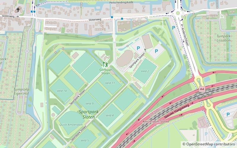 Sportpark Sloten location map