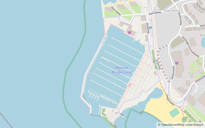 Marina Muiderzand location map
