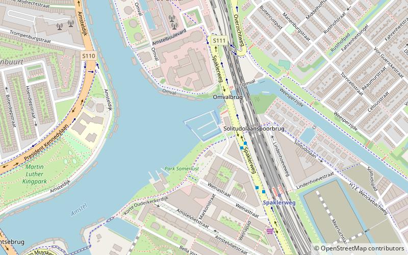Stadshaven Amstelkwartier location map