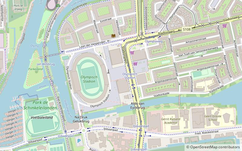 Stadionbuurt location map
