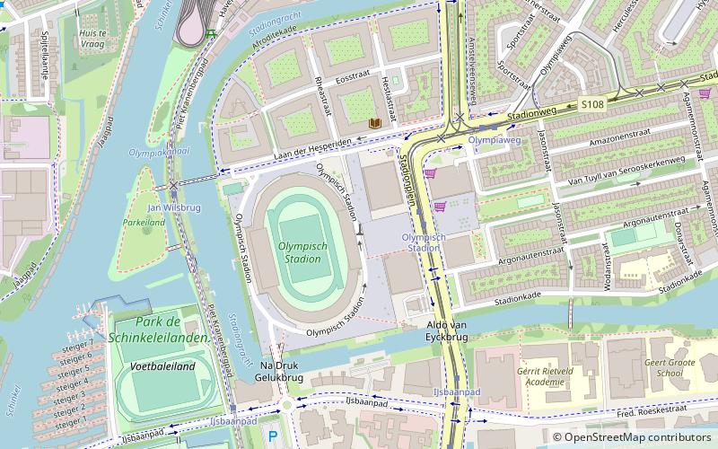 szermierka na letnich igrzyskach olimpijskich 1928 amsterdam location map