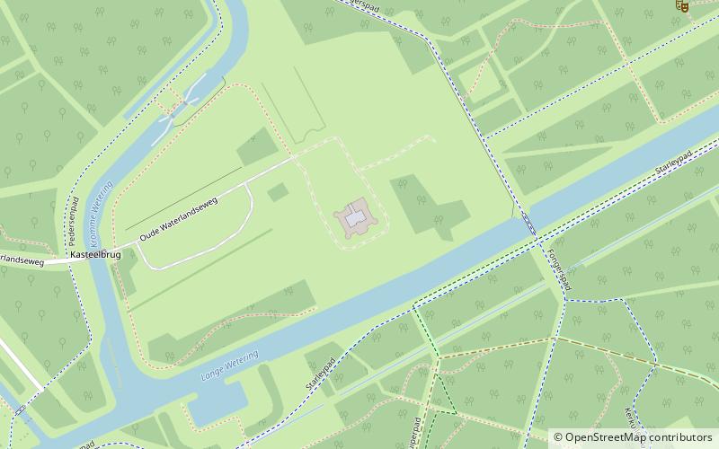 Almere Castle location map
