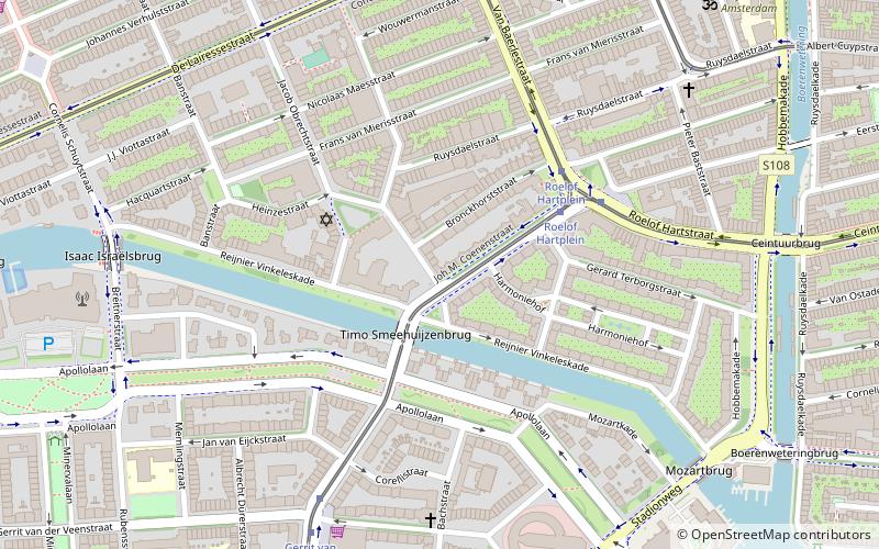 Amsterdam Oud-Zuid location map