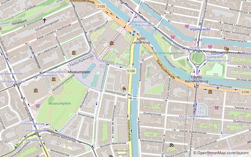 zuiderbad amsterdam location map