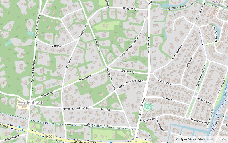 Aerdenhout location map