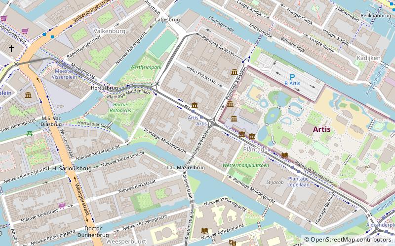 Hollandsche Schouwburg location map