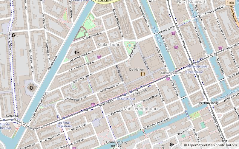 ten kate markt amsterdam location map