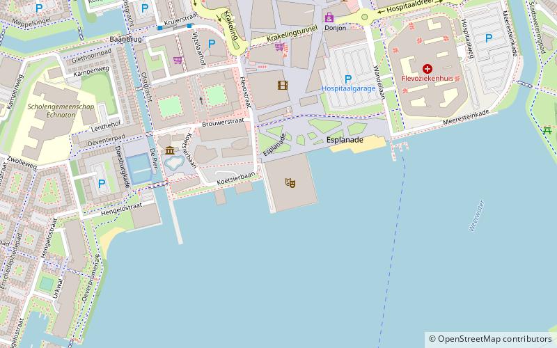 kunstlinie almere flevoland location map