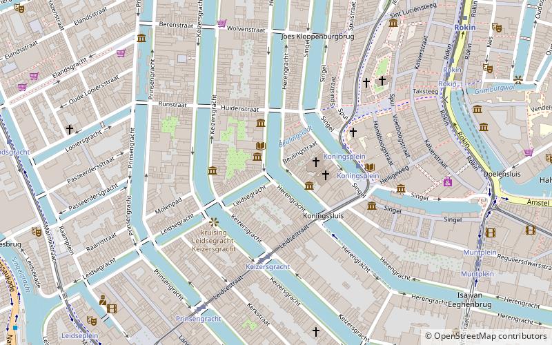 Herengracht location map