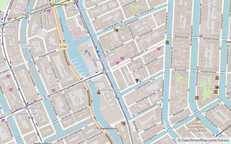 Antiekcentrum location map