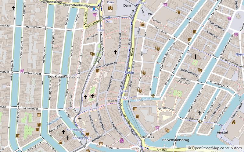 Amsterdam Dungeon location map