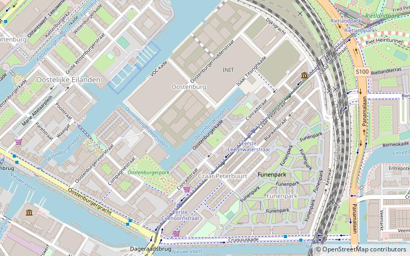 Oostenburgervaart location map