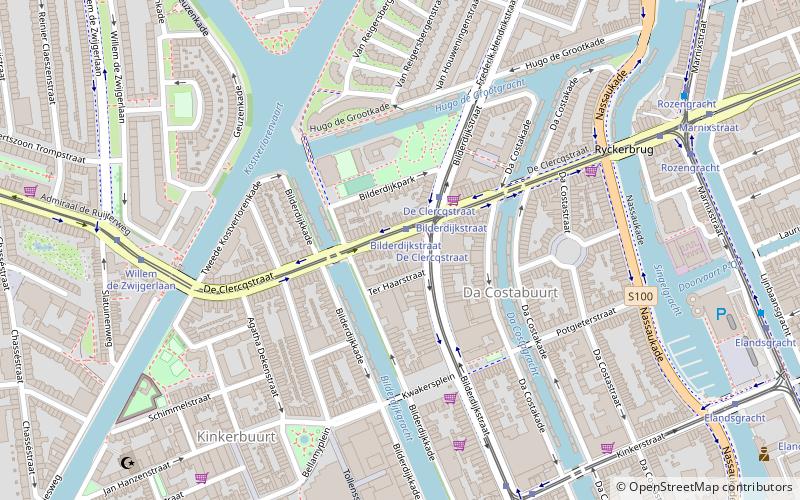 De Clercqstraat location map