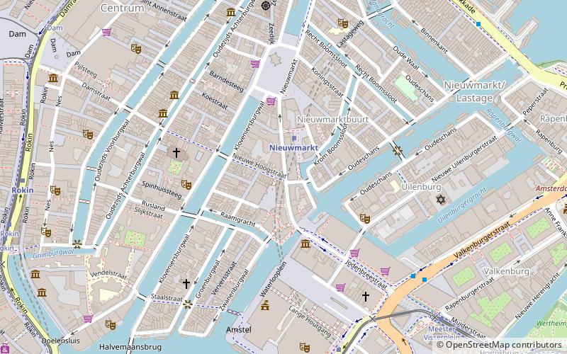 Sint Antoniesbreestraat location map